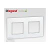 Legrand 665002 Niloé fehér 2-es keret