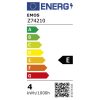 Emos Z74210 FILAMENT 4W E14 meleg fehér gyertya LED izzó