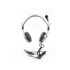 Genius HS-04SU jack mikrofonos PC ezüst headset