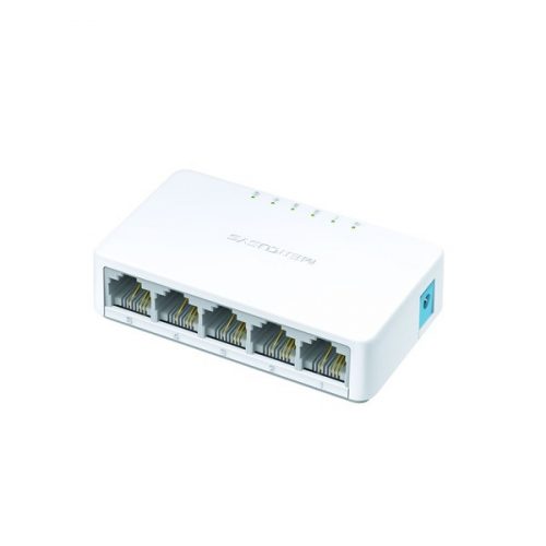 Mercusys MS105 5 port 10/100Mbps nem menedzselhető asztali Switch