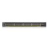 ZyXEL XGS1930-52HP 48port GbE LAN PoE (375W) 4port 10GbE SFP+ L2+ menedzselhető switch