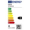 Emos Z74214 filament CANDLE 40W 465lumen E14 LED gyertya izzó