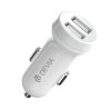 Devia ST326905 Devia Smart dual port Lightning car charger 3,1A - autós töltő 2xUSB + Lightning kábel