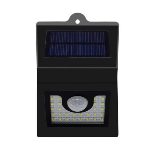 IRIS MSL-018CW-BB-28LED napelemes mozgásérzékelő reflektor