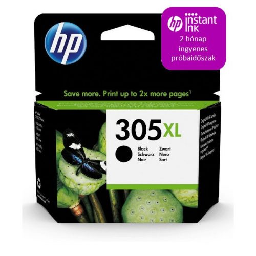 HP 3YM62AE (305XL) fekete nagykapacítású tintapatron