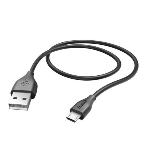 Hama 123578 fekete 1,5m micro USB adatkábel