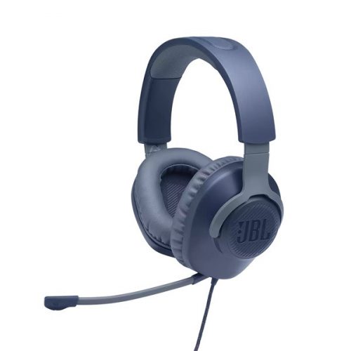 JBL Quantum 100 kék gamer headset