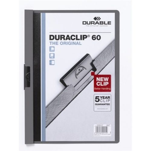 Durable Duraclip A4 60lapos fekete clip-mappa