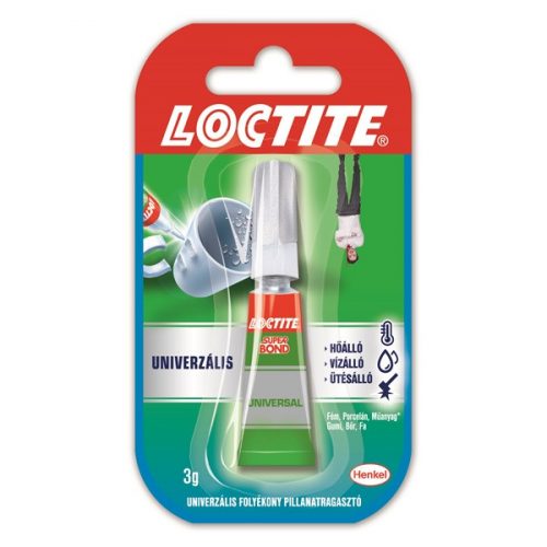 Henkel Loctite Super Bond Liquid 3 g folyékony pillanatragasztó