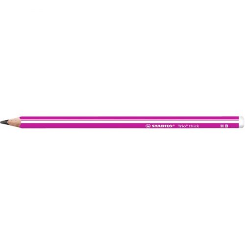 Stabilo Trio thick HB vastag pink grafitceruza