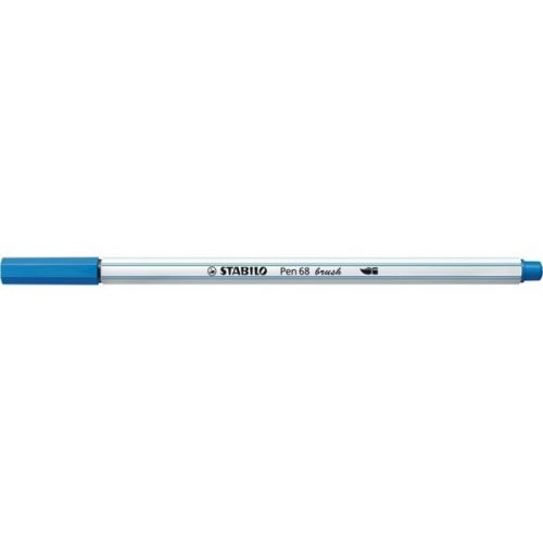 Stabilo Pen 68 brush kék ecsetfilc