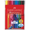 Faber-Castell Grip 10db-os vegyes színű filctoll készlet