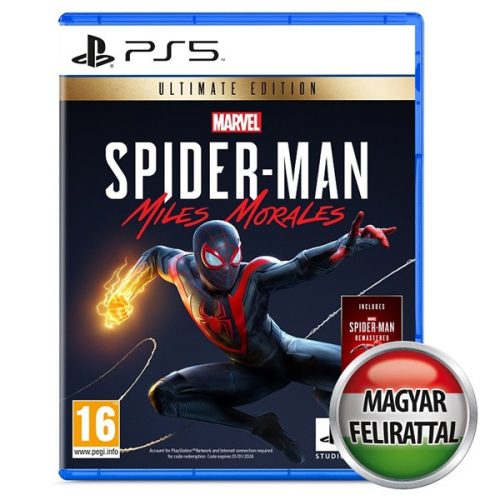 Marvel's Spider-Man Miles Morales Ultimate Edition (magyar felirat) PS5 játékszoftver