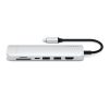 Satechi ST-UCSMA3S Aluminium Slim Type-C 4K HDMI ezüst HUB