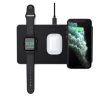 Satechi ST-X3TWCPM Trio Apple Watch/Airpods/iPhone fekete töltőállomás