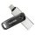 Sandisk 64GB USB3.0/Apple Lightning iXPAND GO Fekete-Ezüst (186489) Flash Drive