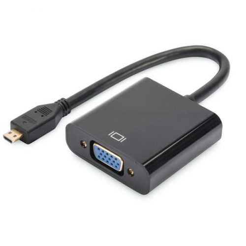 DIGITUS micro HDMI apa -> VGA anya adapter