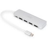 DIGITUS USB Type-C 4 portos USB 3.0 hub + PD