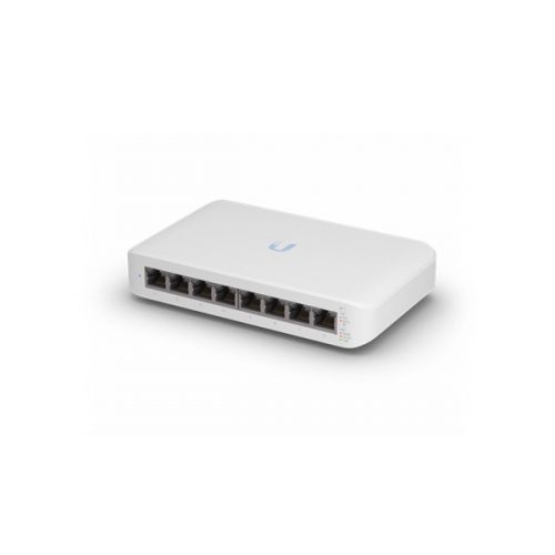 Ubiquiti UniFi USW-Lite-8-PoE 8port GbE LAN 4x PoE+ (52W) L2 menedzselhető switch