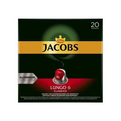 Douwe Egberts Jacobs Lungo Classico Nespresso kompatibilis 20 db kávékapszula