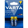 Varta 4906121412 Longlife Power AA (LR6) alkáli ceruza elem 2db/bliszter