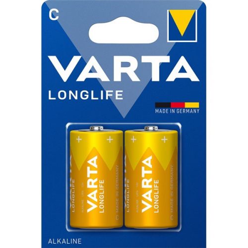 Varta 4114101412 Longlife Baby C (LR14) alkáli elem 2db/bliszter