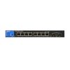 Linksys SMB LGS310MPC 8port POE+ GbE LAN +2 SFP Port Smart menedzselhető asztali Switch