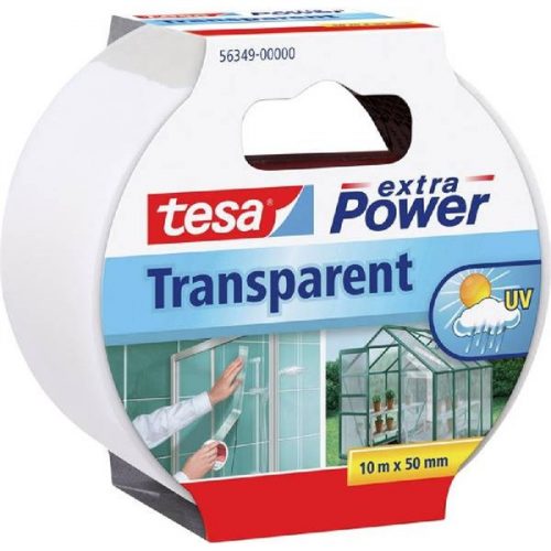 Tesa 56349 Extra Power 10mx50 mm átlátszó szövetszalag