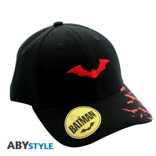 DC Comics "The Batman" fekete/piros snapback sapka