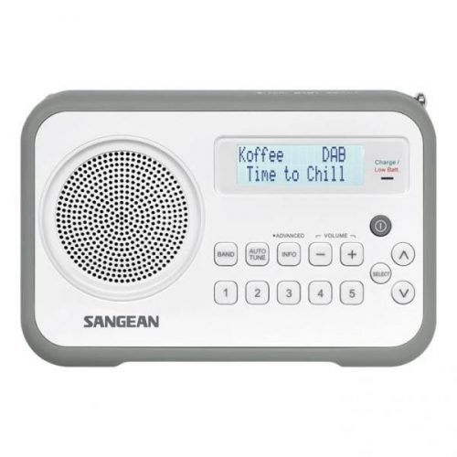 Sangean DPR-67 W/G DAB+/FM-RDS fehér-szürke digitális rádióvevő