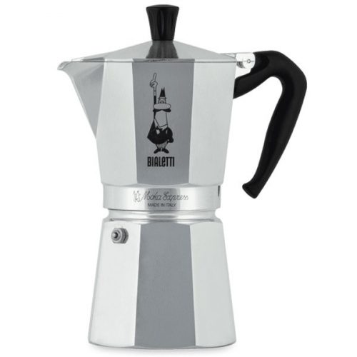 Bialetti Moka Express inox 18 személyes kotyogós kávéfőző