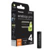 Panasonic Eneloop BK-4HCDE/4BE AAA 930mAh mikro ceruza akku 4db/csomag