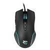 White Shark AZARAH GM-5003 6400dpi fekete gamer egér