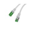 Lanberg PCF7-10CU-0200-S 2m Cat7 S/FTP AWG26 LSZH árnyékolt szürke patch kábel