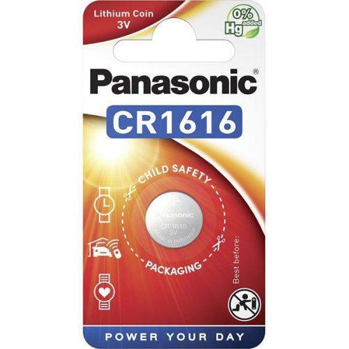 Panasonic CR1616 3V lítium gombelem 1db/csomag