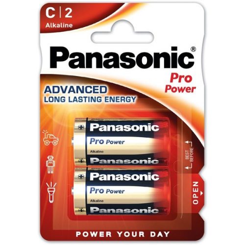 Panasonic LR14PPG/2BP 1,5V C/baby tartós alkáli elem 2 db/csomag