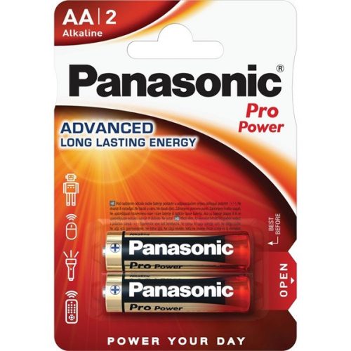 Panasonic LR6PPG/2BP 1,5V AA/ceruza tartós alkáli elem 2 db/csomag