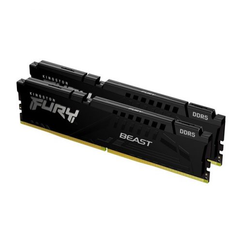 Kingston 32GB 6000MHz DDR-5 FURY Beast Black EXPO (Kit! 2db 16GB) (KF560C36BBEK2-32) memória