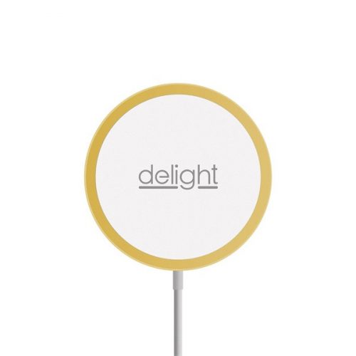 Delight 55164B Type-C arany vezeték nélküli töltőpad