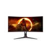 AOC 34" CU34G2X/BK UWQHD 144Hz VA HDMI/DP/USB ívelt gamer monitor