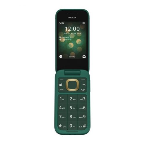 Nokia 2660 Flip 2,8" Dual SIM zöld mobiltelefon