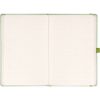 Realsystem Vivella 13 × 21 cm Green pontozott notesz