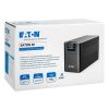 EATON 5E Gen2 5E900UD USB DIN 480W fekete szünetmentes tápegység