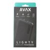 Avax PB103B LIGHTY 8000mAh fekete power bank