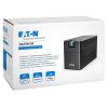 EATON 5E Gen2 5E1600UI USB IEC 900W fekete szünetmentes tápegység