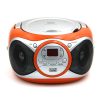 Trevi CD 512 hordozható narancssárga FM/AUX/CD boombox