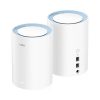 CUDY M1200(2-Pack) kétsávos AC1200 WIFI MESH fehér router (2db-os szett)