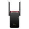 CUDY RE3000 kétsávos AX3000 WIFI 6 MESH fekete extender/access point