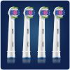 Oral-B EB18-4 3D White 4 db-os elektromos fogkefe pótfej szett