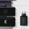 AXAGON ACU-DPQ100 3x port (USB + dual USB-C), PD3.0/QC4+/PPS/Apple 100W fekete GaN töltő